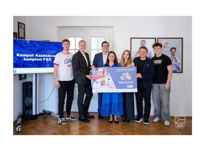 P&G pomohlo vybrat 1,2 milionu pro sportovce