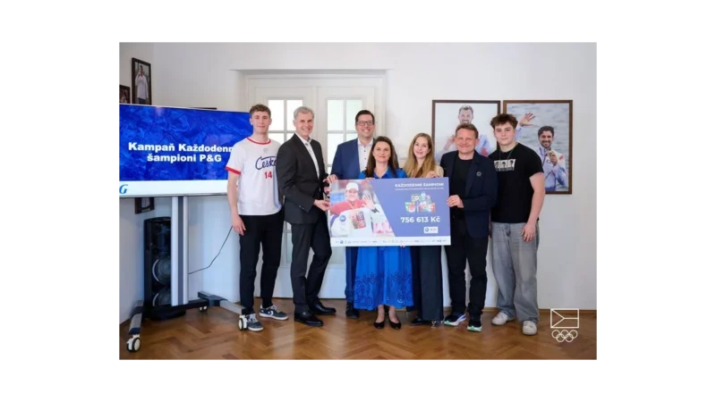 P&G pomohlo vybrat 1,2 milionu pro sportovce