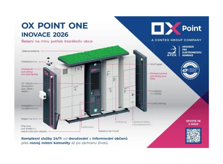 OX Point: Dotované boxy pro rozvoj obcí na Vysočině