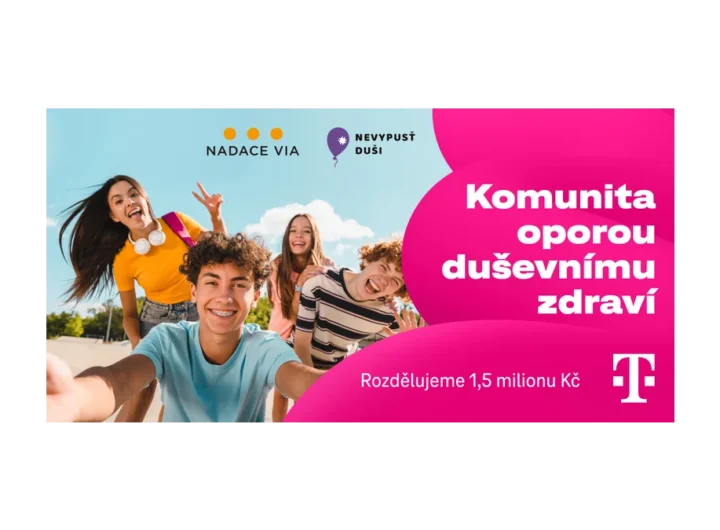 T-Mobile vyhlašuje grant na duševní zdraví dětí