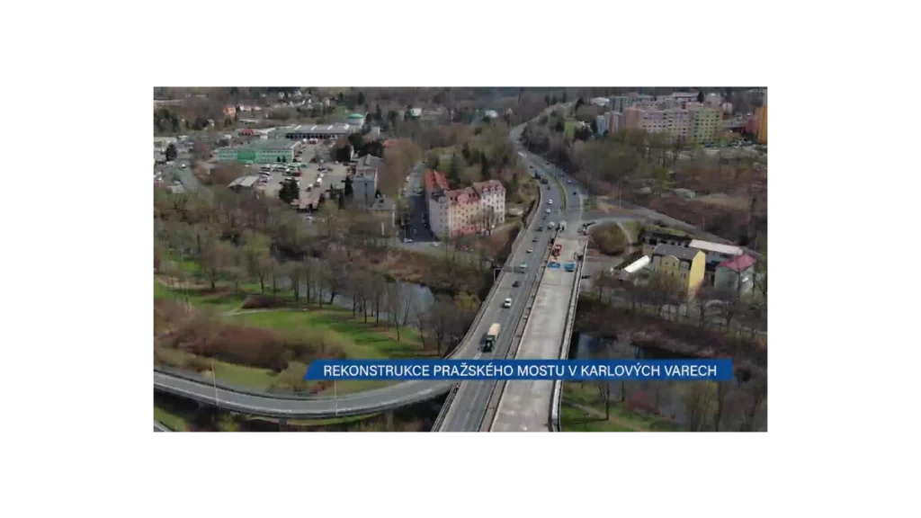 Dlouhá rekonstrukce mostu v Karlových Varech