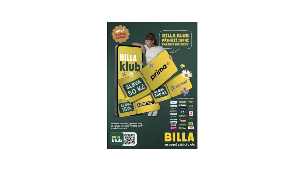 BILLA uvádí nové slevy se značkami na trhu