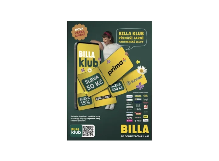 BILLA uvádí nové slevy se značkami na trhu