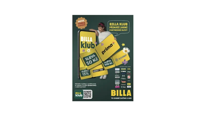 BILLA uvádí nové slevy se značkami na trhu
