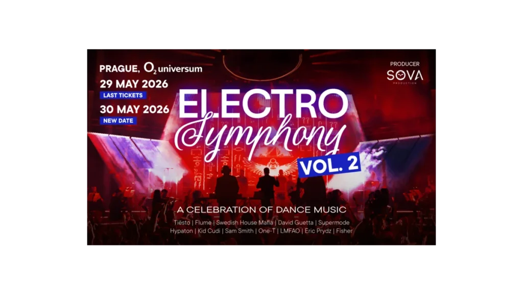 Electro Symphony 2023 – hudební zážitek v Praze