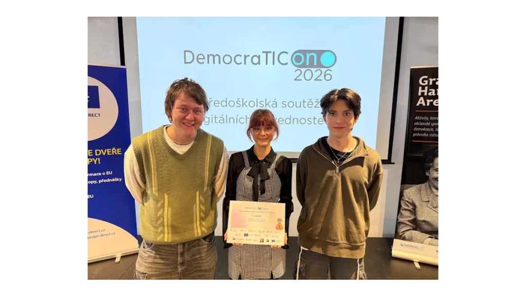 DemocraTICon 2026: Úspěch studentů z plzeňské Nerudovky