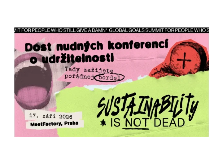 Sustainability a tabu: Nový summit v Praze