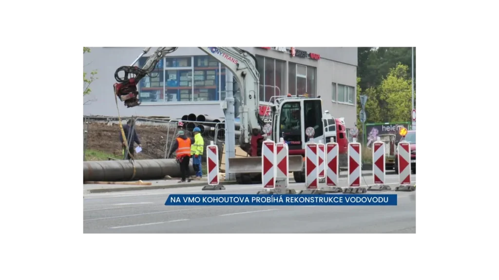 Brněnské vodárny: Rekonstrukce na VMO Kohoutova