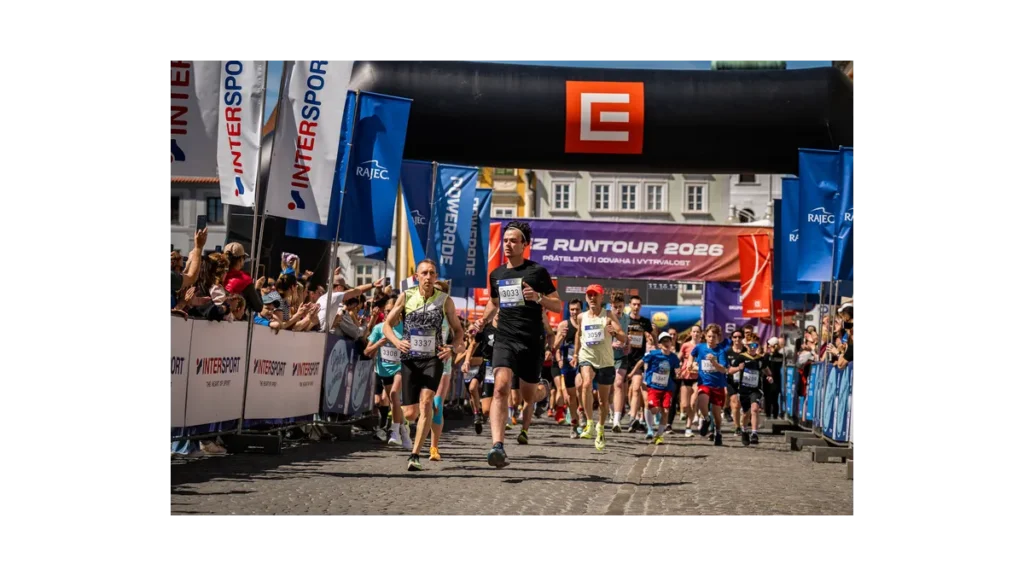 RunTour 2026: Běžecká akce v Českých Budějovicích