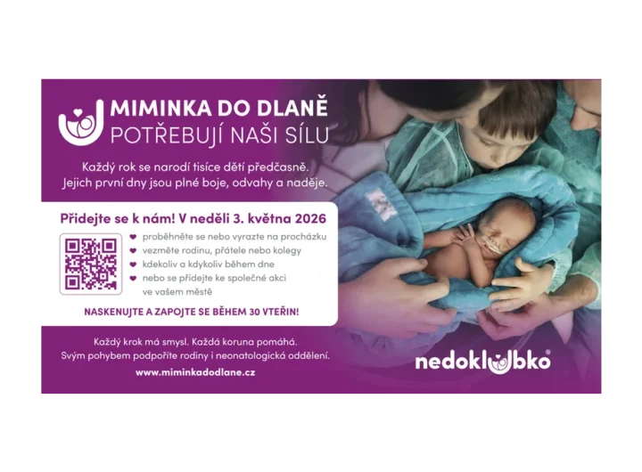 Pomozte miminkům – akce pro dobročinnost 2026