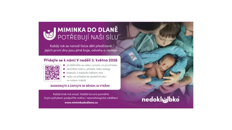 Pomozte miminkům – akce pro dobročinnost 2026