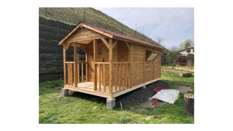 Jednoduchá cesta k zahradnímu domku bez povolení