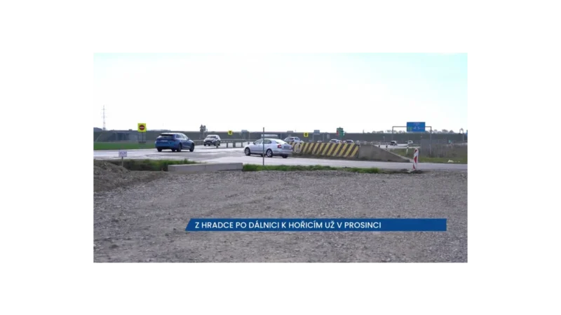 Otevření nového úseku dálnice D35 v prosinci