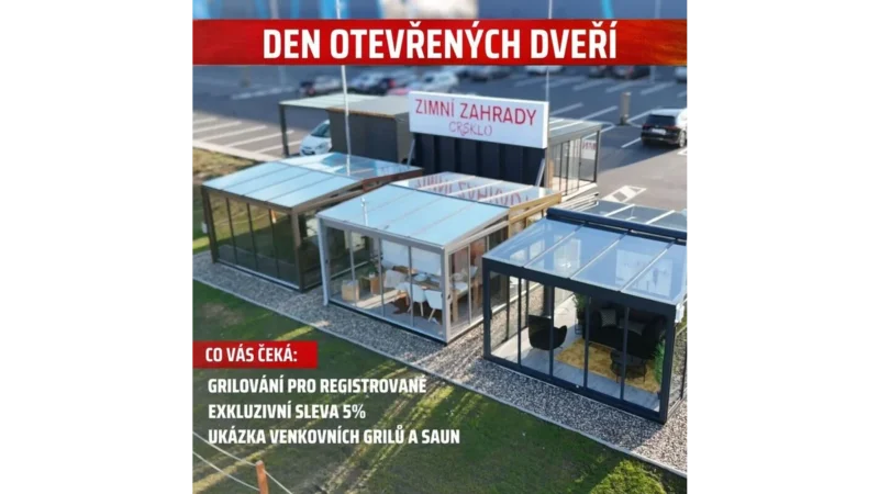 Zimní zahrady CRSKLO: Den otevřených dveří v Praze