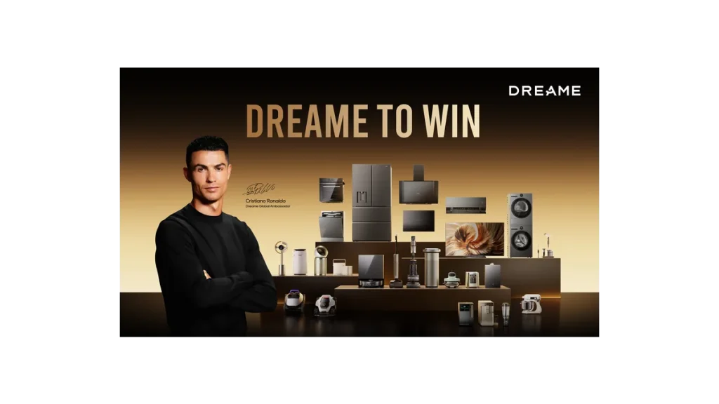 Dreame: Ronaldo jako nový ambasador značky