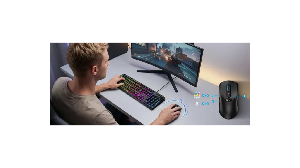 Nová herní myš Scorpion M8300 s bezdrátovým ovládáním