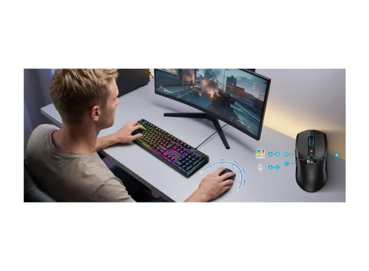 Nová herní myš Scorpion M8300 s bezdrátovým ovládáním