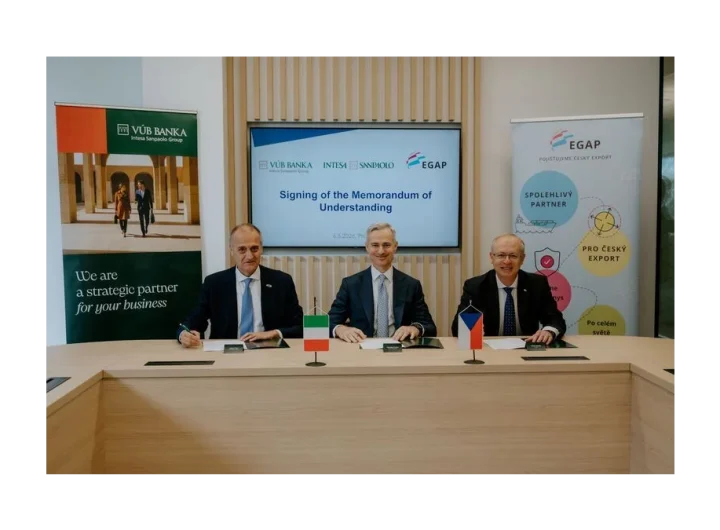 VÚB a EGAP: Podpora českých exportérů v novém memorandu