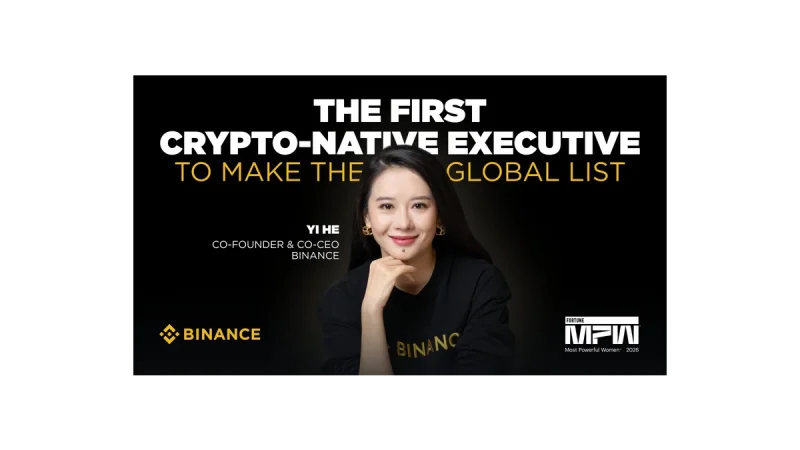 Yi He z Binance: Nejvlivnější žena v byznysu 2023