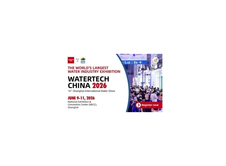WATERTECH: Registrujte se na veletrh v Šanghaji