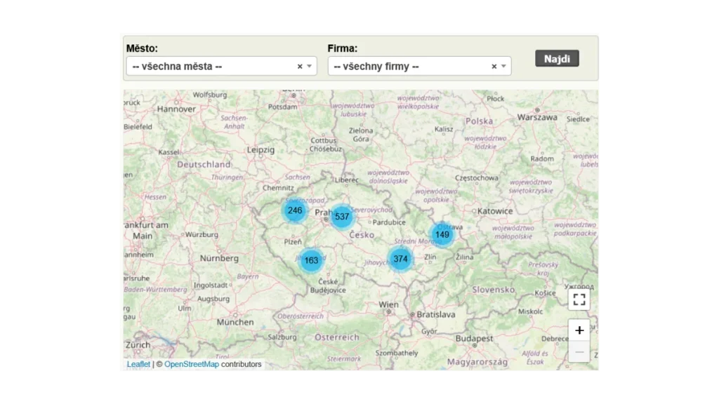 Kurzy.cz: Nová aplikace pro čerpací stanice