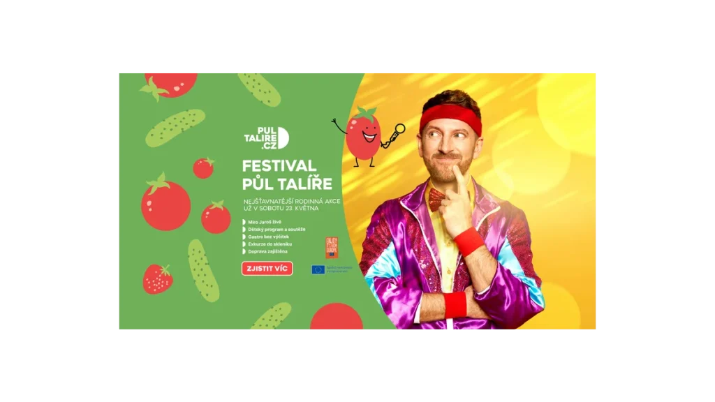 Objevte festival Půl talíře s Miro Jarošem