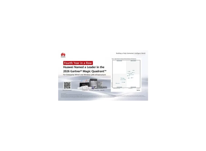 Huawei triumfuje v Gartner Magic Quadrant 2026