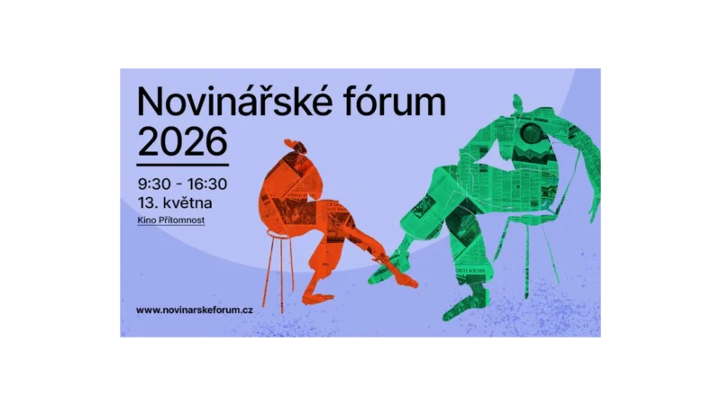 Novinářské fórum 2026: Novinky v žurnalistice