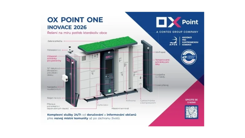 Inovace OX Point: Zásilkové boxy pro obce