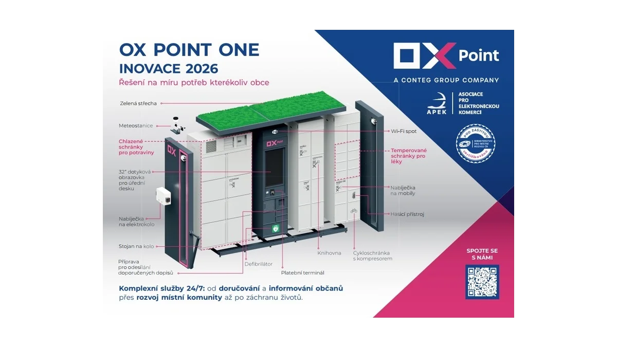 Inovace OX Point: Zásilkové boxy pro obce