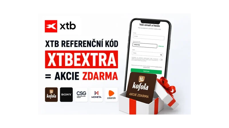 Získejte akcie Kofola s kódem XTBEXTRA zdarma