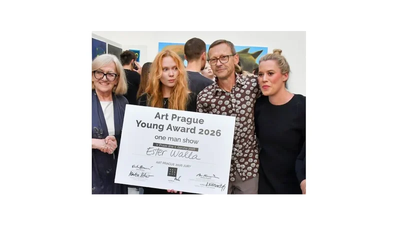 Ester Wála triumfovala na Art Prague Young Award 2026