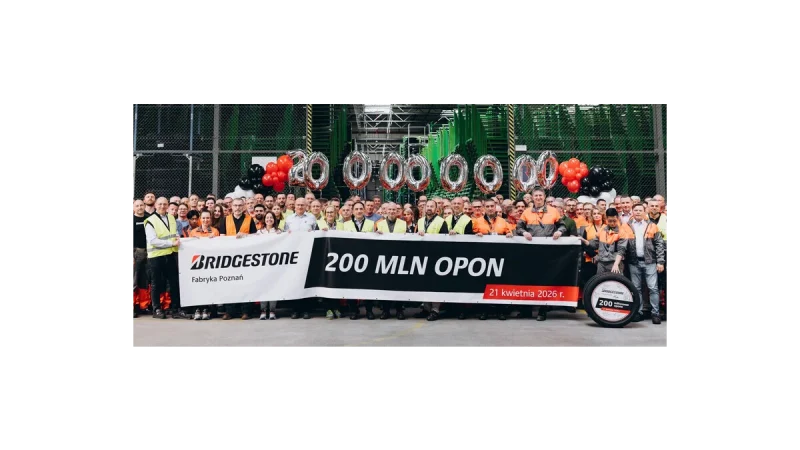 Bridgestone v Poznani slaví 200 milionů pneumatik