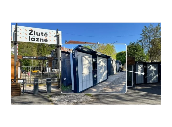 Nová úschovna OX Point pro sportovce ve Žlutých lázních