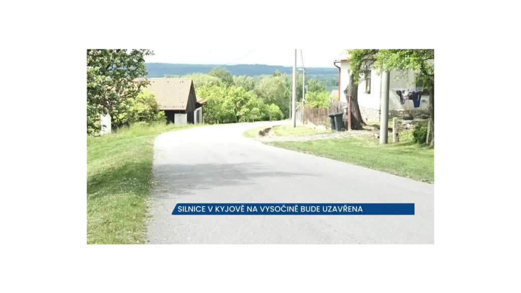 Uzavření silnice v Kyjově: Opravy vozovky začnou