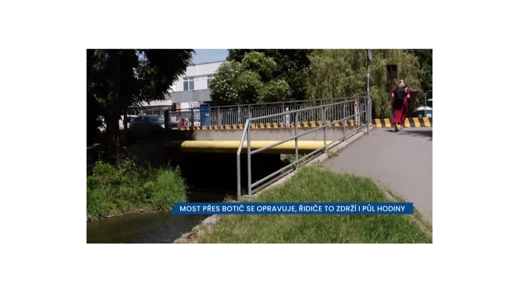 Rekonstrukce mostu Botič v Praze zpozdí řidiče