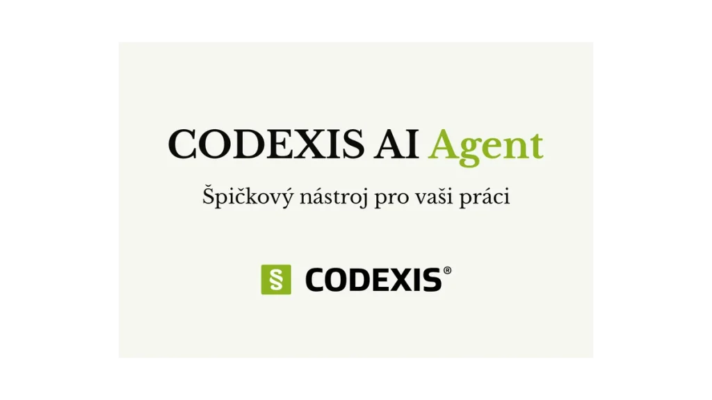 Novinka CODEXIS přináší revoluci pro právníky