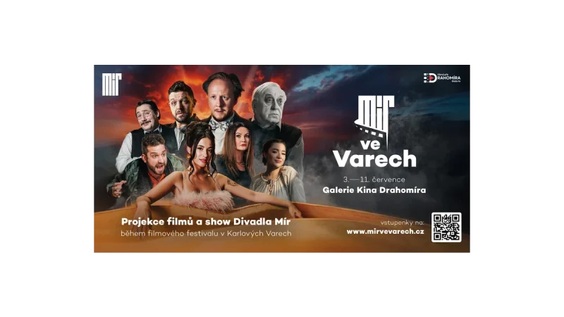 Divadlo Mír přichází do Varů: Festival filmové kultury