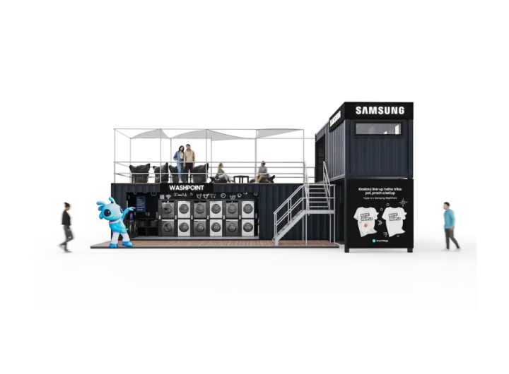 Vyperte si festivalové oblečení v WashPoint od Samsungu
