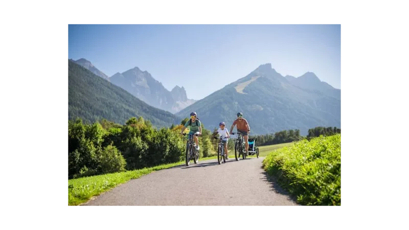 Objevte cyklotrasu Stubai pro rodinnou zábavu