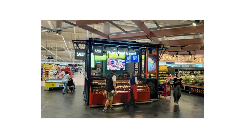 Tesco představuje nové sushi přímo na prodejně
