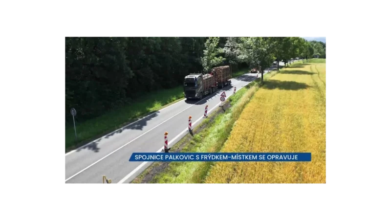 Rekonstrukce silnice mezi Palkovicemi a Frýdkem-Místkem