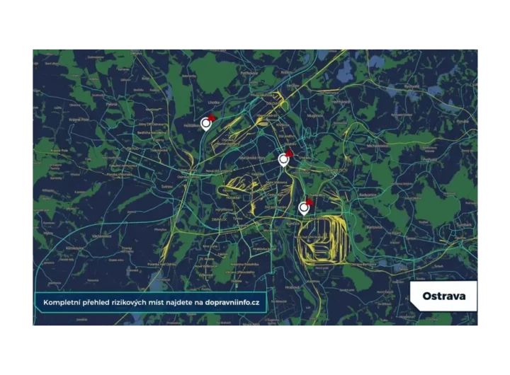 Ostrava: Dopravní omezení kvůli opravám do října