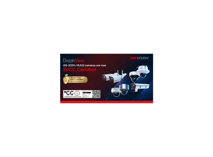 Hikvision jako průkopník s certifikací EUCC v oboru