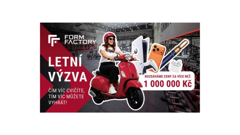 Získejte ceny s Form Factory: Letní výzva 400+ odměn