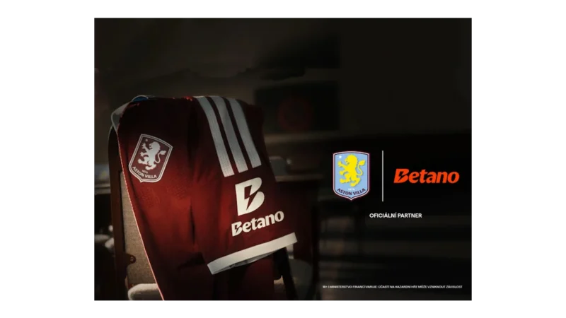 Betano a Aston Villa: Nové partnerství na 3 roky