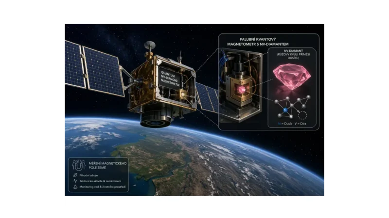 Honeywell vyvíjí revoluční magnetometr pro ESA