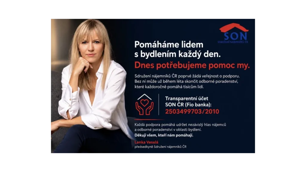 Sdružení nájemníků ČR žádá o finanční pomoc