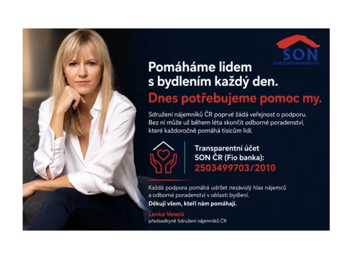Sdružení nájemníků ČR žádá o finanční pomoc