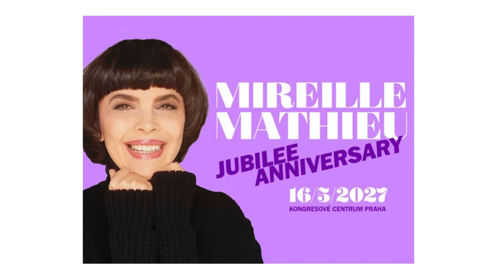 Mireille přiveze do Prahy nezapomenutelný koncert